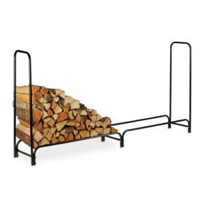Tildasstore Vedställ 122x245x40 cm svart