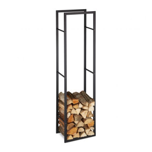 Tildasstore Vedställ svart 170x44,5x30 cm