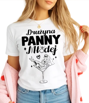 KOSZULKA NA WIECZÓR PANIEŃSKI ''DRUŻYNA PANNY MŁODEJ''