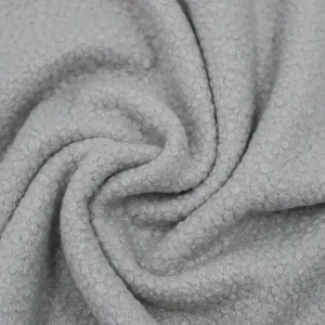 Tkanina Boucle Oslo płaszczowa kolor szary