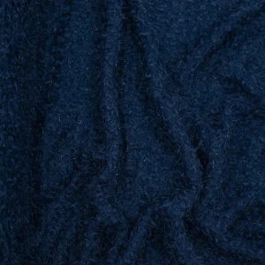 Dzianina Swetrowa z włosem granat