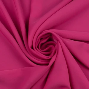 Tkanina Krepa Francuska kolor fuksja