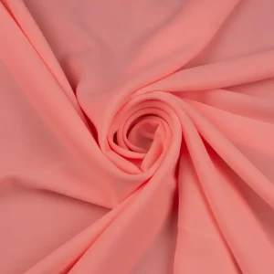 Tkanina Krepa Francuska kolor brzoskwiniowy