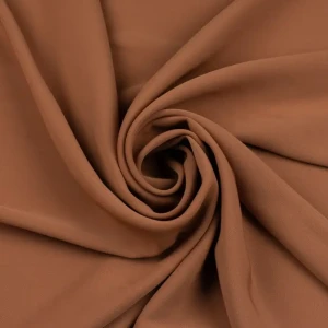 Tkanina Krepa Francuska kolor karmelowy
