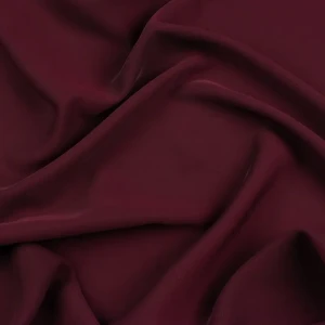 Tkanina Krepa Francuska kolor bordowy