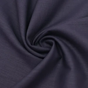 Tkanina 100% ramia w kol. granatowym