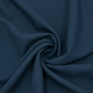 Tkanina Milano Krepa - granatowy