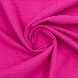 Muślin bawełniany kolor amarantowy