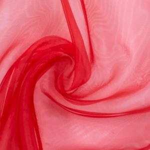 Organza - czerwony