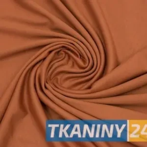 Dzianina punto - pomarańczowy (morelowy)