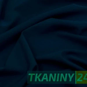 Tkanina silki granatowy