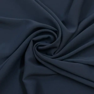 Tkanina szyfon lycra - granat