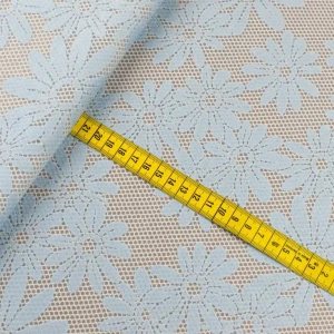 Siatka wzór kwiaty kolor błękitny