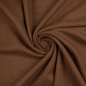 Tkanina płaszczowa kolor rudy