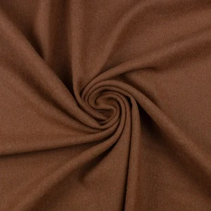 Tkanina płaszczowa kolor brązowy