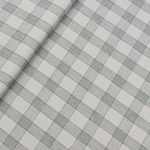 Tkanina kostiumowa krata jasnoszary