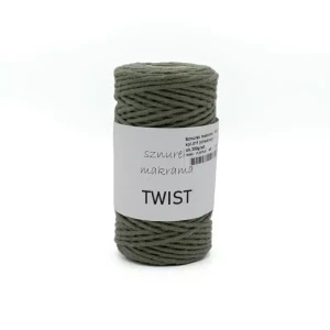 SZNUREK DO MAKRAMY TWIST BAWEŁNIANY KOL.  011