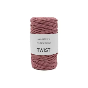 SZNUREK DO MAKRAMY TWIST BAWEŁNIANY KOL.  033