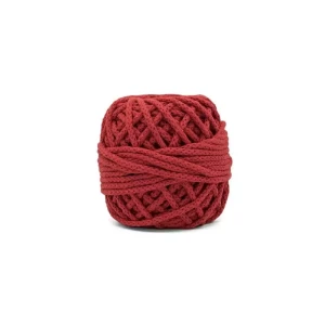 SZNUREK DO MAKRAMY BAWEŁENKA 370 CZERWONY