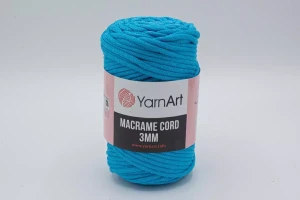 SZNUREK DO MAKRAMY YARNART 3 mm 763 SMERFOWY