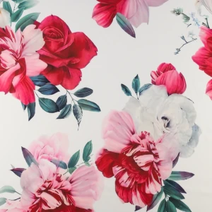 Barbie Marchiano wzór kwiaty kolor kremowy