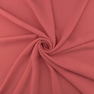 Tkanina American Krepa kolor koralowy