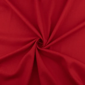 Tkanina len spandex kolor czerwony