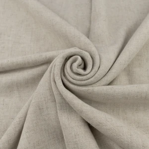 Tkanina Len Palermo kolor piaskowy melanż