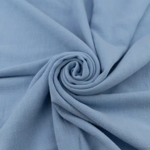 Tkanina Len Palermo kolor błękitny