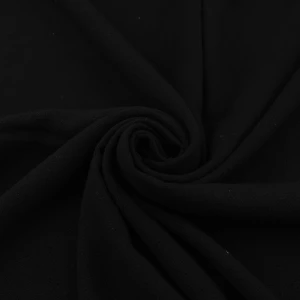 Tkanina Len Palermo kolor czarny