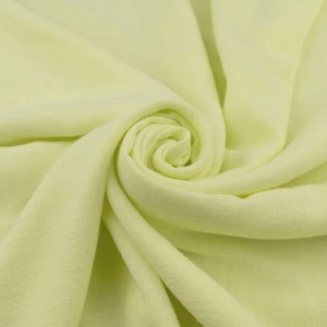 Tkanina Len Palermo kolor jasny cytrynowy