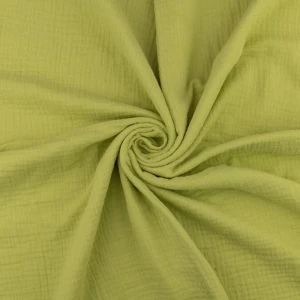 Muślin Bawełniany kolor oliwkowy
