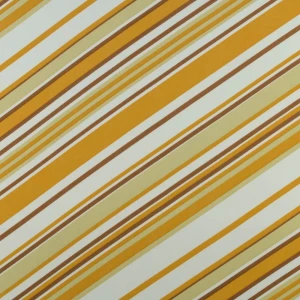 Tkanina Krepa paski pomarańczowy