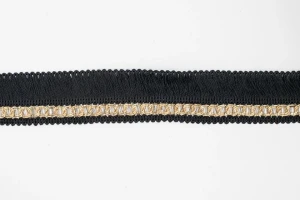 TAŚMA OZDOBNA 2452  SZLACZEK Z ŁAŃCUSZKIEM