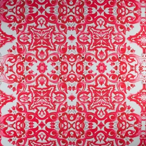 Wiskoza twill majolika różowy