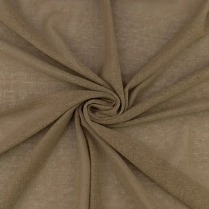 Dzianina swetrowa ciemny beżowy