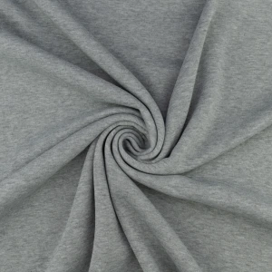 Dresówka Drapana szary melanż