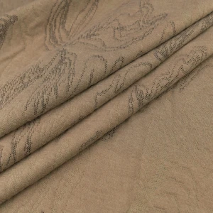 Dzianina swetrowa abstrakcyjny beżowy