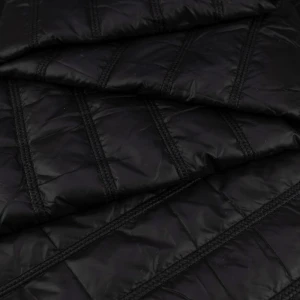 Pikówka wierzchnia z ociepliną pasy ciemny czarny