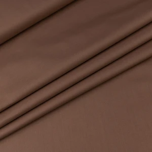 Bawełna Popelina Organiczna brązowy