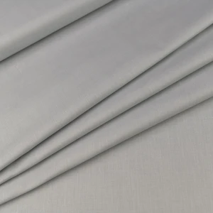 Bawełna Popelina Organiczna szary