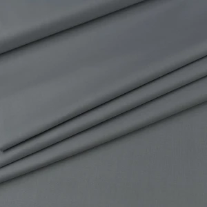 Bawełna Popelina Organiczna szary