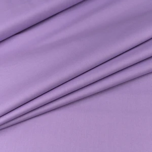 Bawełna Popelina Organiczna lawendowy