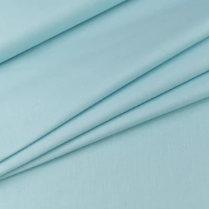 Bawełna Popelina Organiczna jasny miętowy