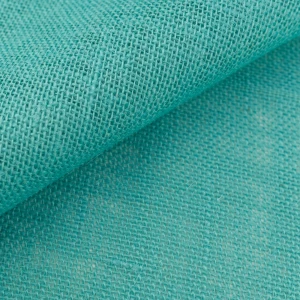 Tkanina Juta turkusowy