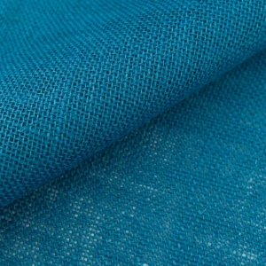 Tkanina Juta niebieski