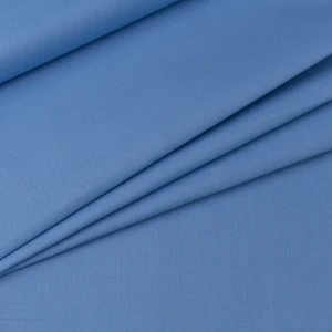 Bawełna Popelina Organiczna jasny jeans