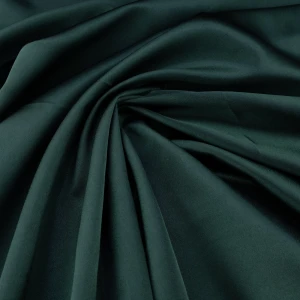 Satyna krepa bardzo ciemny morski zielony
