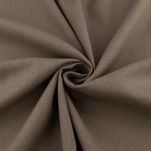 Tkanina len kolor ziemisty beż