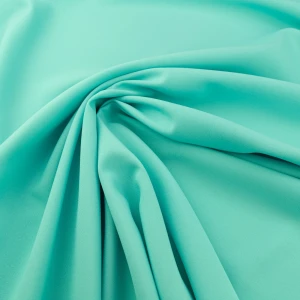 Tkanina panama kolor jasny turkusowy